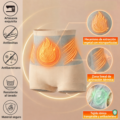 🔥 2026 Shorts Sculpting y Quema de Grasa 4 en 1 con Micro-Partículas de Moringa y Berberina