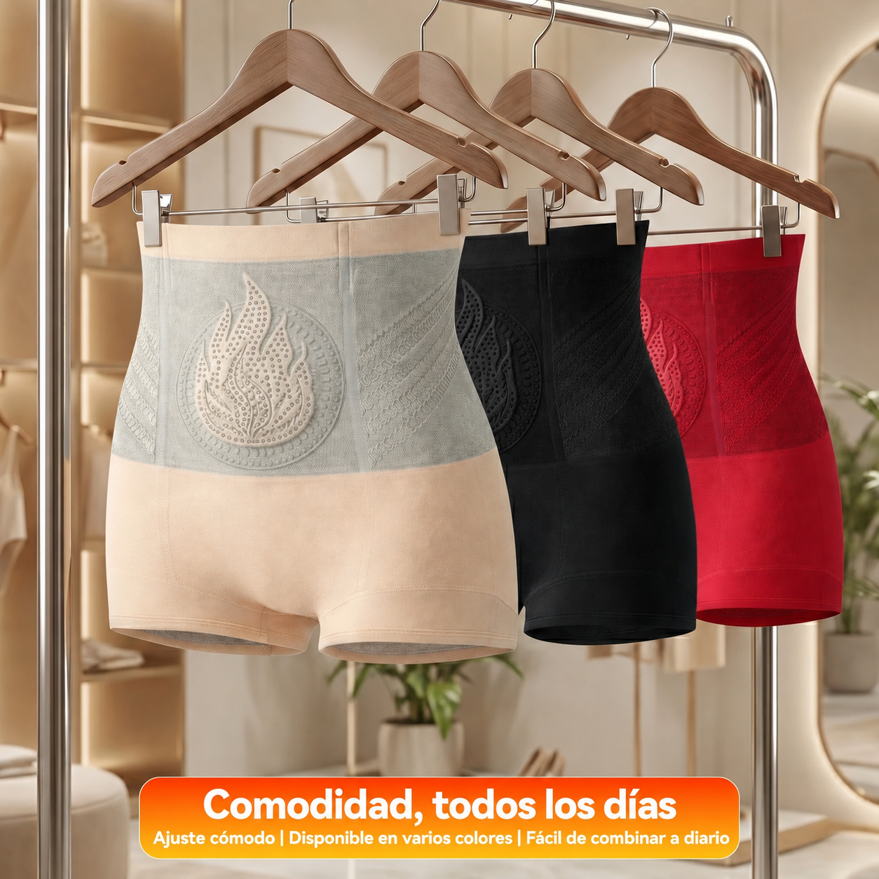 🔥 2026 Shorts Sculpting y Quema de Grasa 4 en 1 con Micro-Partículas de Moringa y Berberina