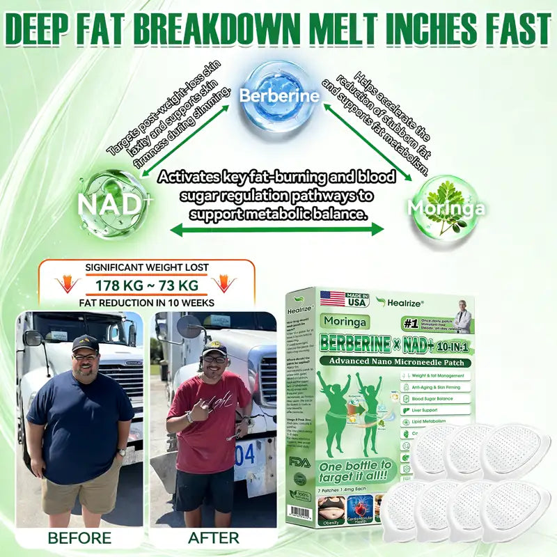 𝐎𝐟𝐟𝐢𝐜𝐢𝐚𝐥 𝐔𝐒 𝐒𝐭𝐨𝐫𝐞 | 🇺🇸𝐇𝐞𝐚𝐥𝐫𝐢𝐳𝐞® Moringa · Berberine × NAD+ 🩺𝟏𝟎-𝐢𝐧-𝟏 𝐀𝐝𝐯𝐚𝐧𝐜𝐞𝐝 𝐍𝐚𝐧𝐨 𝐌𝐢𝐜𝐫𝐨𝐧𝐞𝐞𝐝𝐥𝐞 𝐏𝐚𝐭𝐜𝐡 — 𝐎𝐧𝐜𝐞 𝐃𝐚𝐢𝐥𝐲, 𝐕𝐢𝐬𝐢𝐛𝐥𝐞 𝐑𝐞𝐬𝐮𝐥𝐭𝐬 𝐢𝐧 𝟕 𝐃𝐚𝐲𝐬 🧑‍⚕️